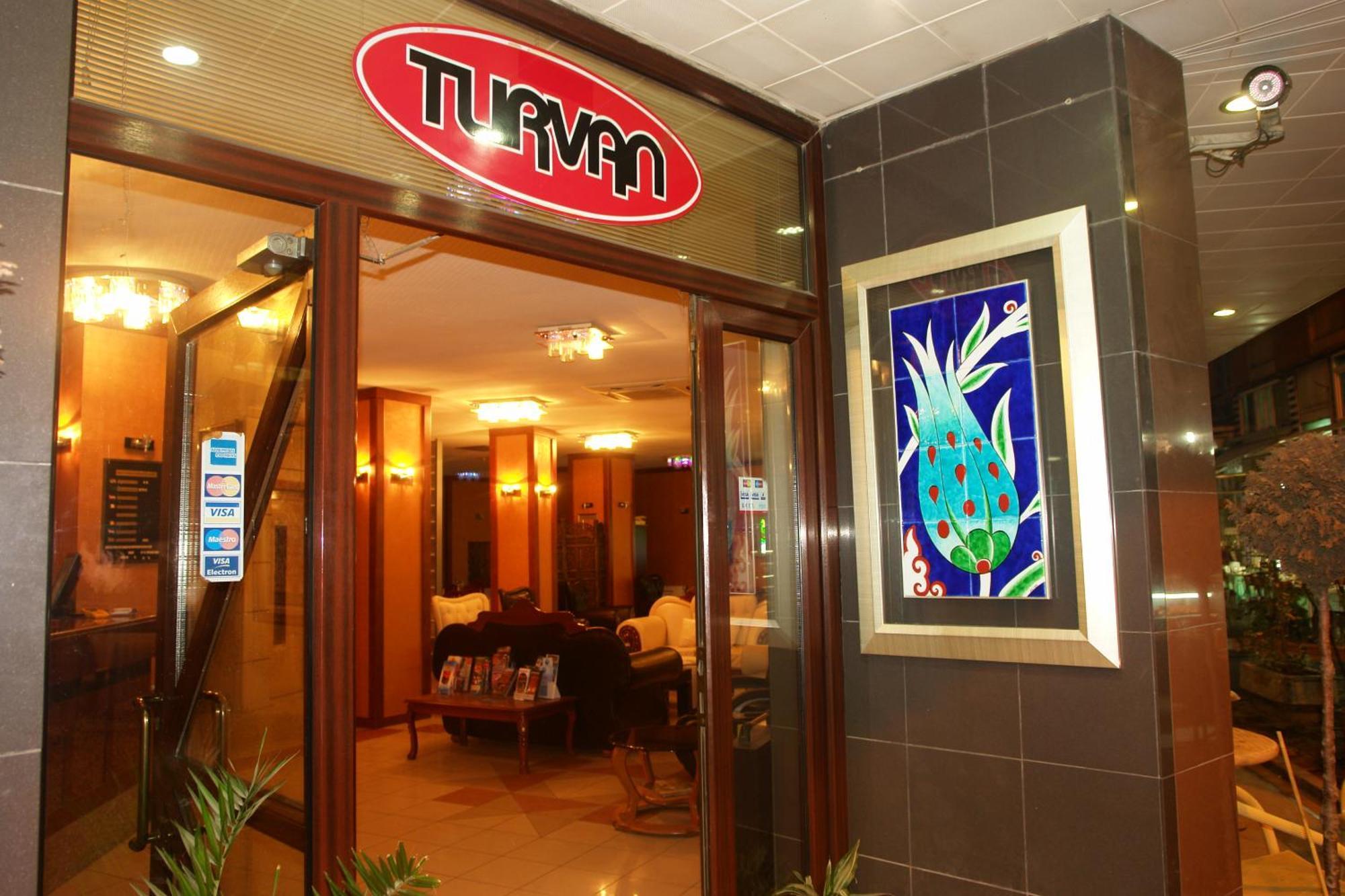 Turvan Hotel Стамбул Інтер'єр фото